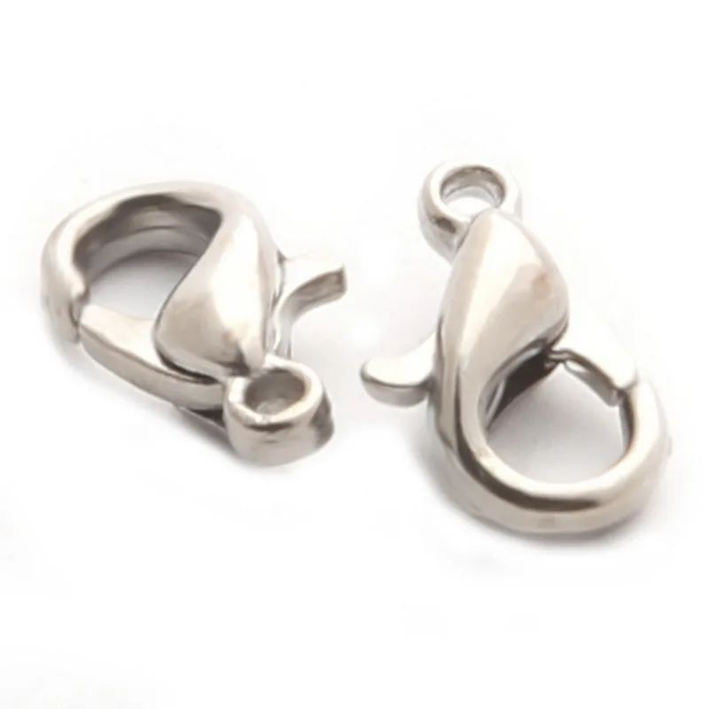 

Beadia 10mm 12mm 300pcs/lot Alloy Lobster clasp Hooks for necklace&bracelet chain DIY jewelry findings