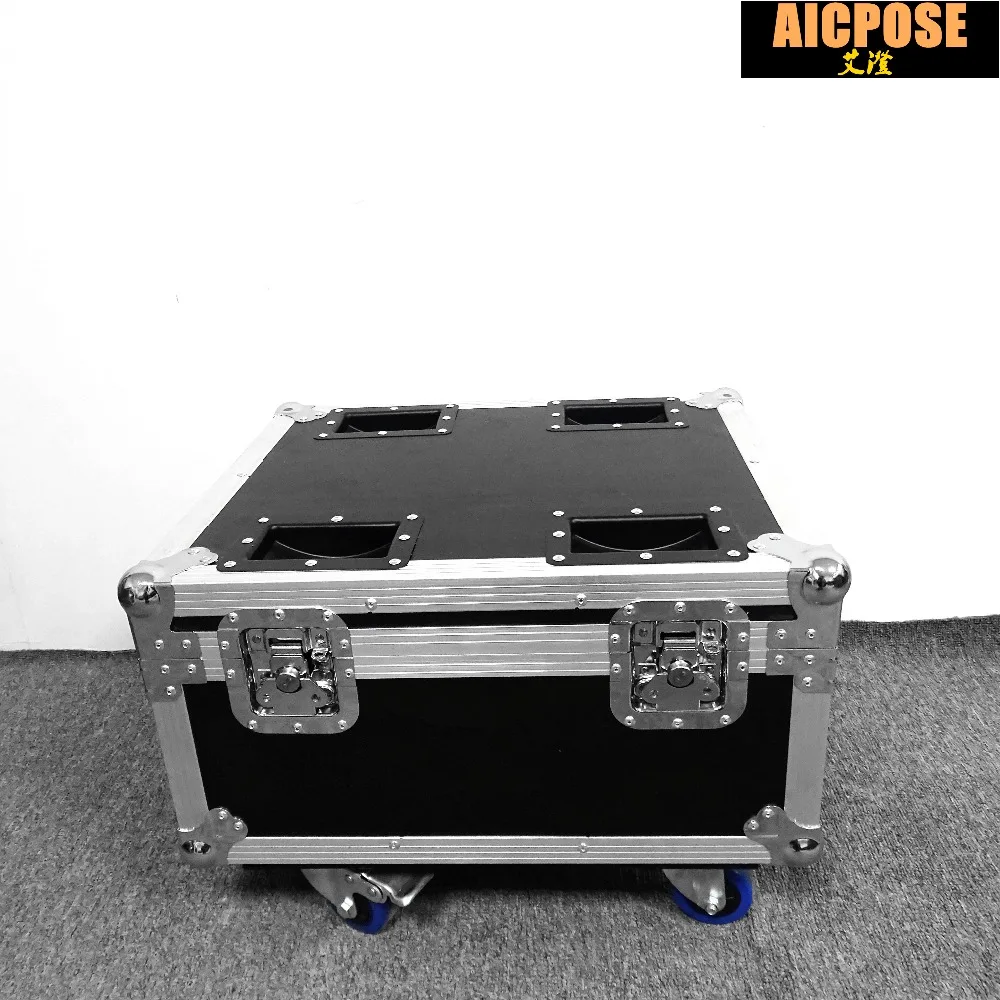 8 шт. 7x18 Вт led Par огни RGBWA UV 6в1 плоский par dmx512 Дискотека профессиональный сценический