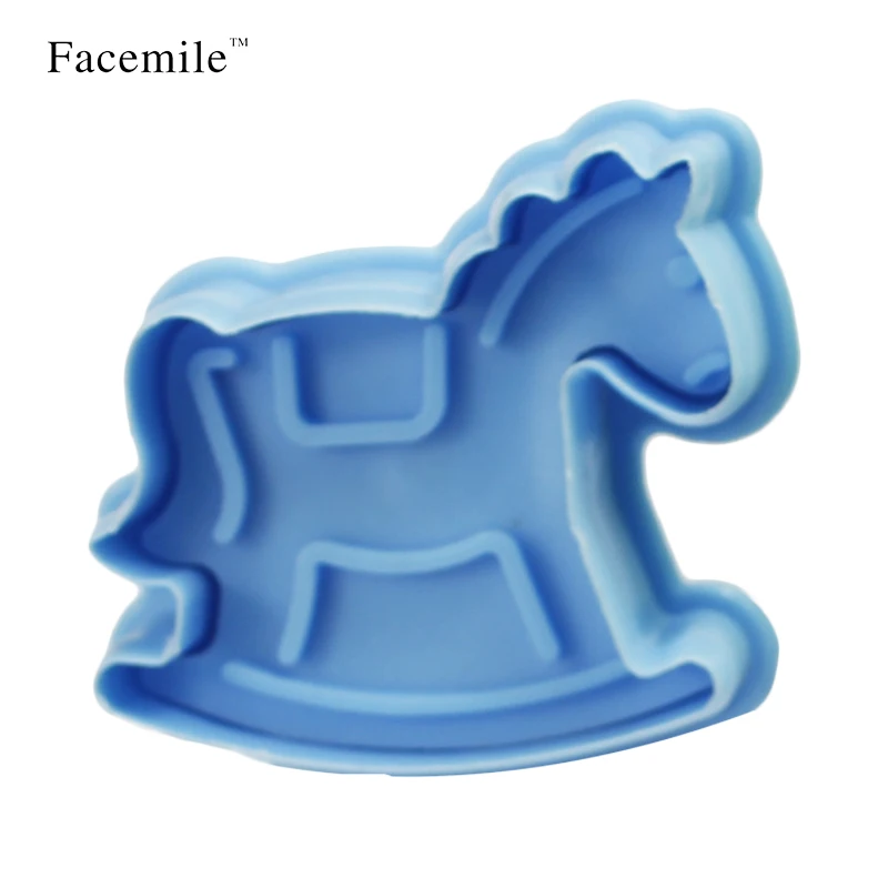 4 шт. детские игрушки 3D детская коляска троянская бутылка форма для печенья штамп