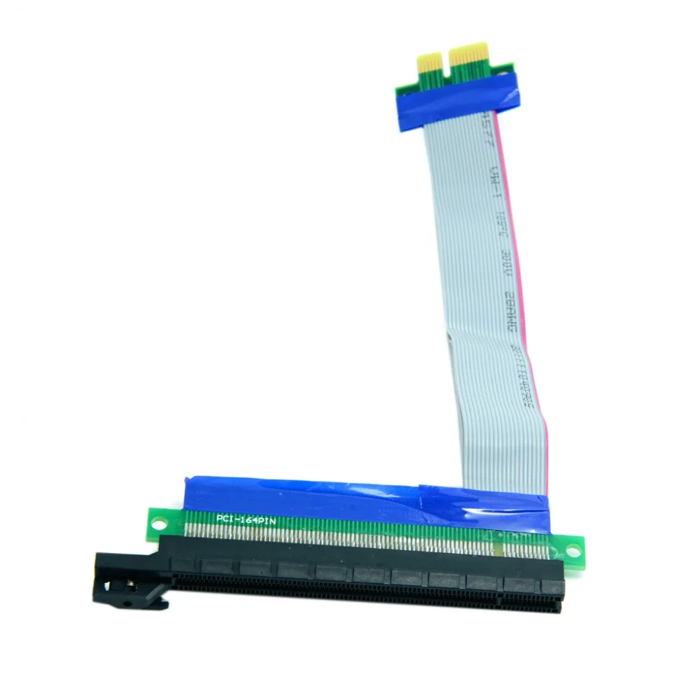 PCI-E Express 1x до 16x удлинитель гибкий кабель конвертер переходная карта адаптер 20 см |