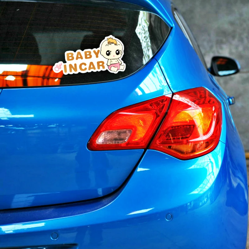 Предупреждающая Светоотражающая наклейка Volkrays для безопасности детей в