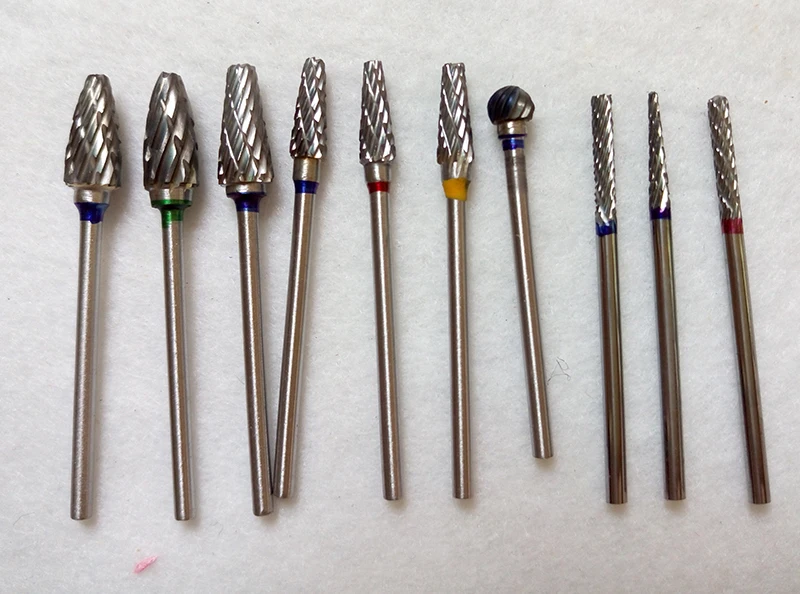 

Dental Lab Burs Dentistry Tungsten Carbide Rotary Burrs Set Dremel Accessories For Rotary Tools Milling Cutter Engraving Bits