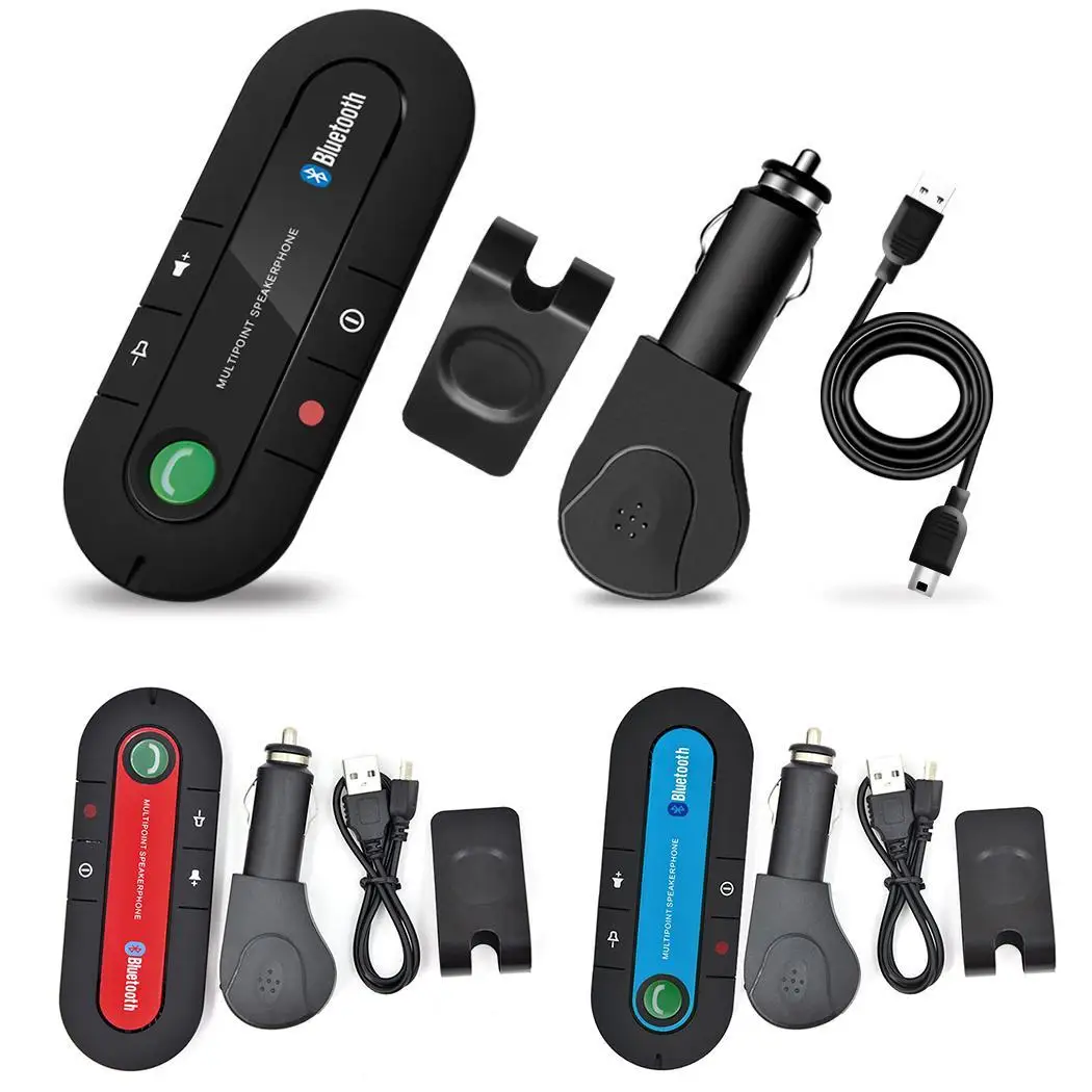 Car Visor On-board Bluetooth Speakerphone Portable Handsfree Wireless Earphone | Автомобили и мотоциклы
