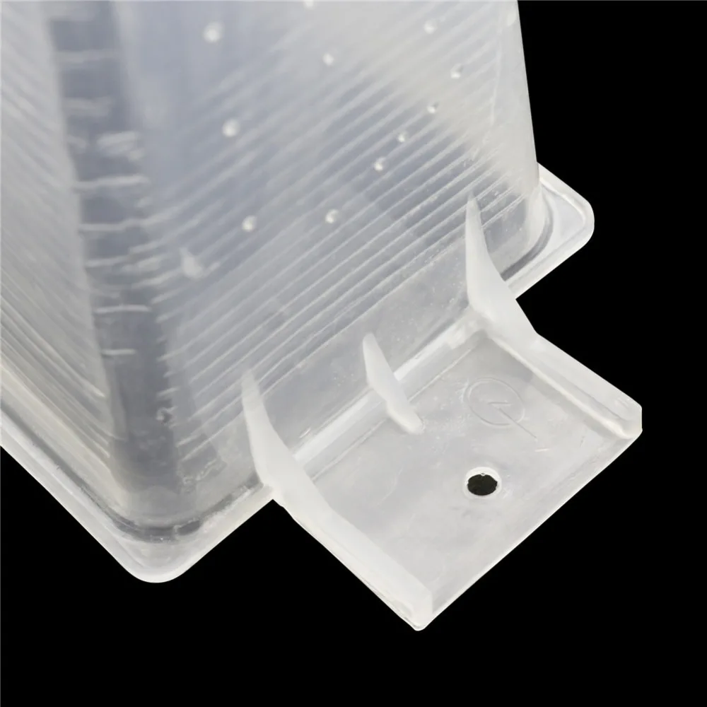 

10 pcs Plastic 3KG Honey Bee Feeder Deepen Feed Box Feeding Water Box Beekeeping Tools Hard To Break Thicker White Transparent