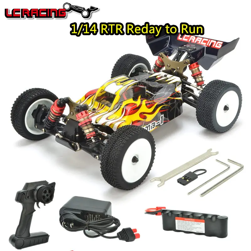 LC RACING/T 1:14 EMB 1H бесщеточный мотор внедорожный 4WD RC автомобиль багги шасси RTR