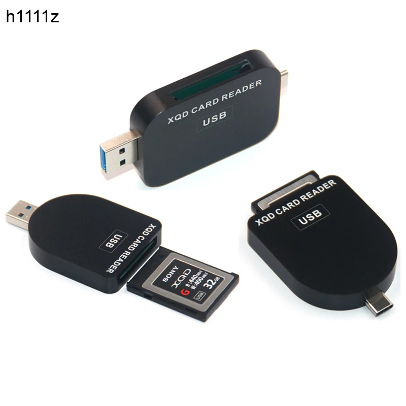 Адаптер XQD для картридера Высокоскоростная передача данных USB 3 0 типа A Type C Typ-A +