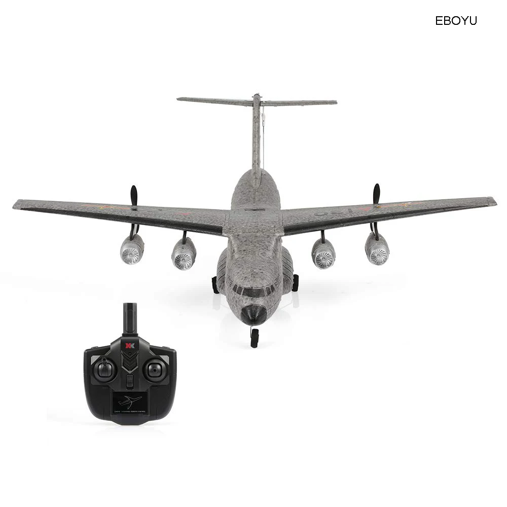 WLToys XK A130 RC самолет 2,4 г 3CH Xian Y-20 модель военно-транспортный самолет EPP Дистанционное Управление самолет с неподвижным крылом радиоуправляемая игрушка