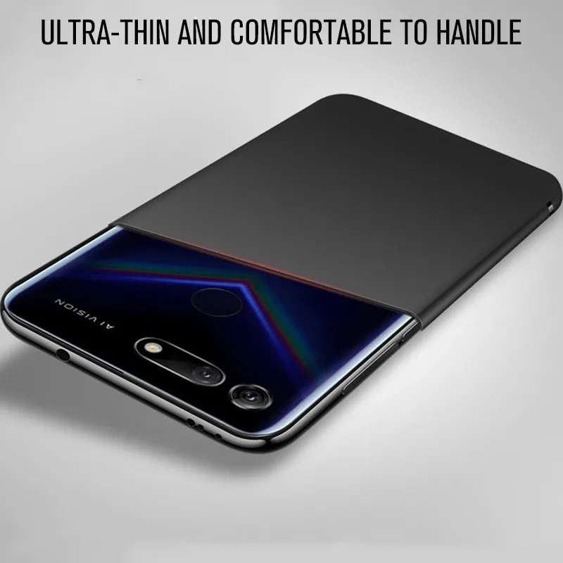 Ультра-тонкий матовый чехол для huawei Honor вид 20 6 4 ''силиконовый мягкий с полной