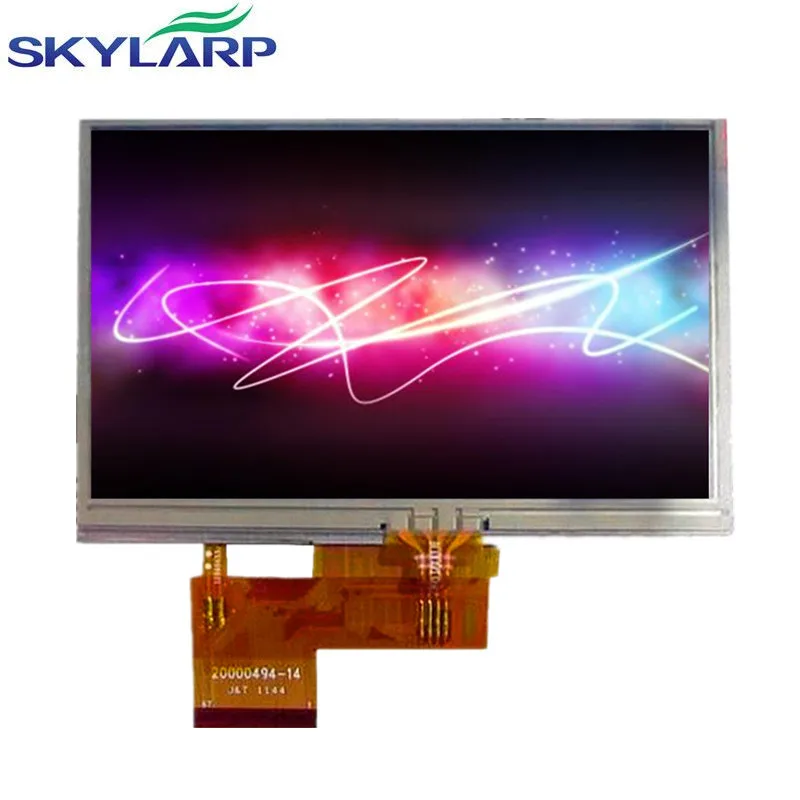 Skylarpu новый 4 3 дюйма для garmin nuvi 1690 1690T GPS ЖК экран LQ043T1DH41 + сенсорная панель Бесплатная доставка|lcd screen panel|screen