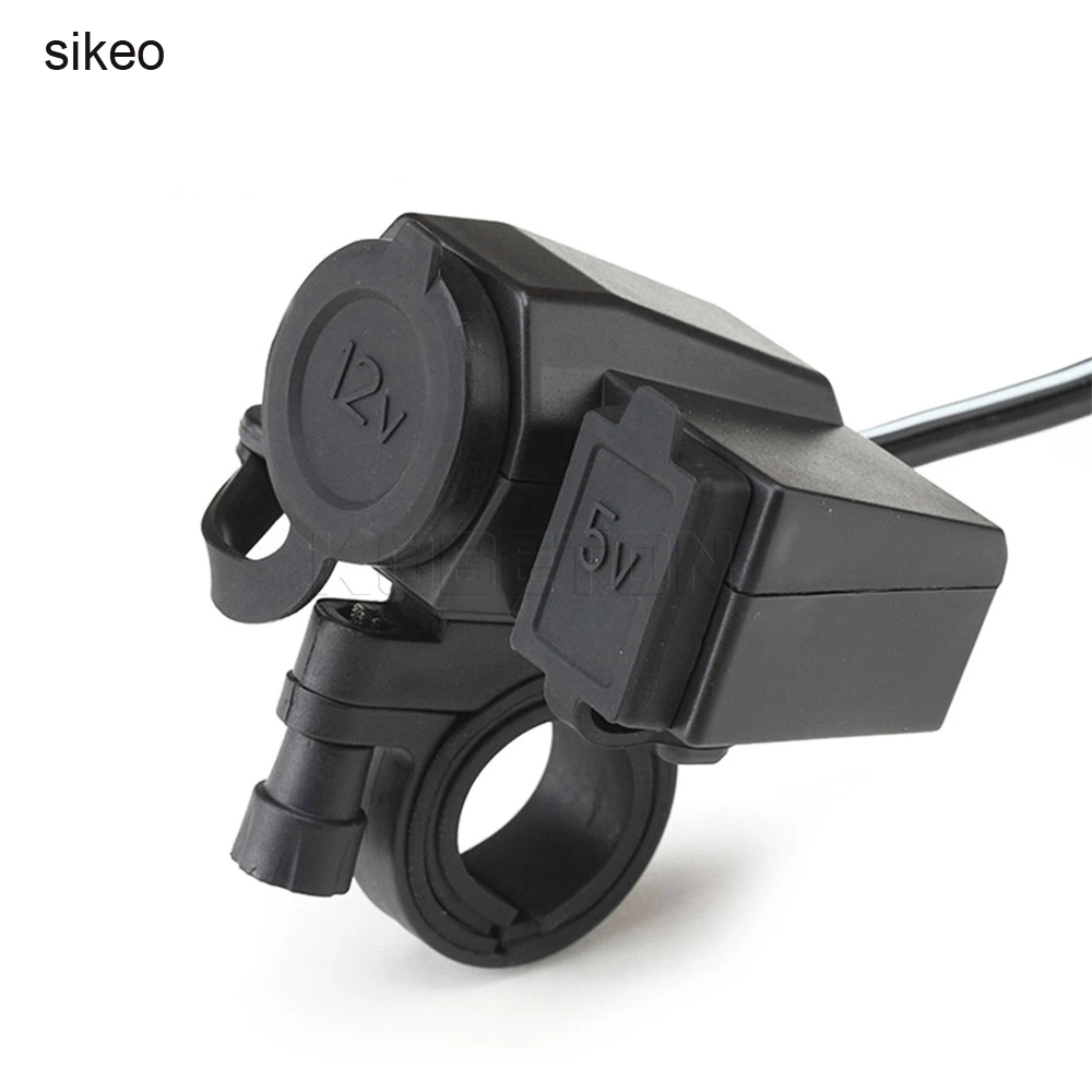 Sikeo водонепроницаемый разъем питания зарядное устройство usb для мотоцикла 12В