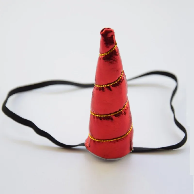 13 Вечерние DIY украшения реквизит для фотосессии вечерние обручи повязки для волос дети девочки милый Единорог Цветок ободки с кошачьими ушками головные уборы Радуга сувениры - Цвет: 13