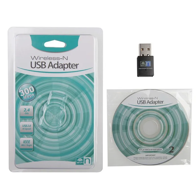 Портативный мини USB Адаптер 2 4G беспроводной Wifi приемник Расширенная сетевая