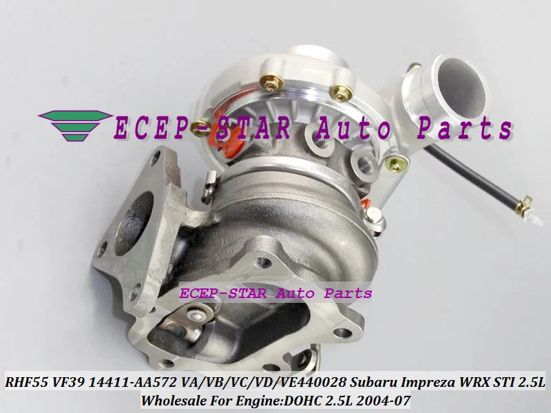 RHF55 VF39 14411AA572 14411 AA572 VA440028 VB440028 VC440028 VD440028 турбо для SUBARU Impreza WRX STI DOHC EJ25 2.5L 2004 07|turbo turbo