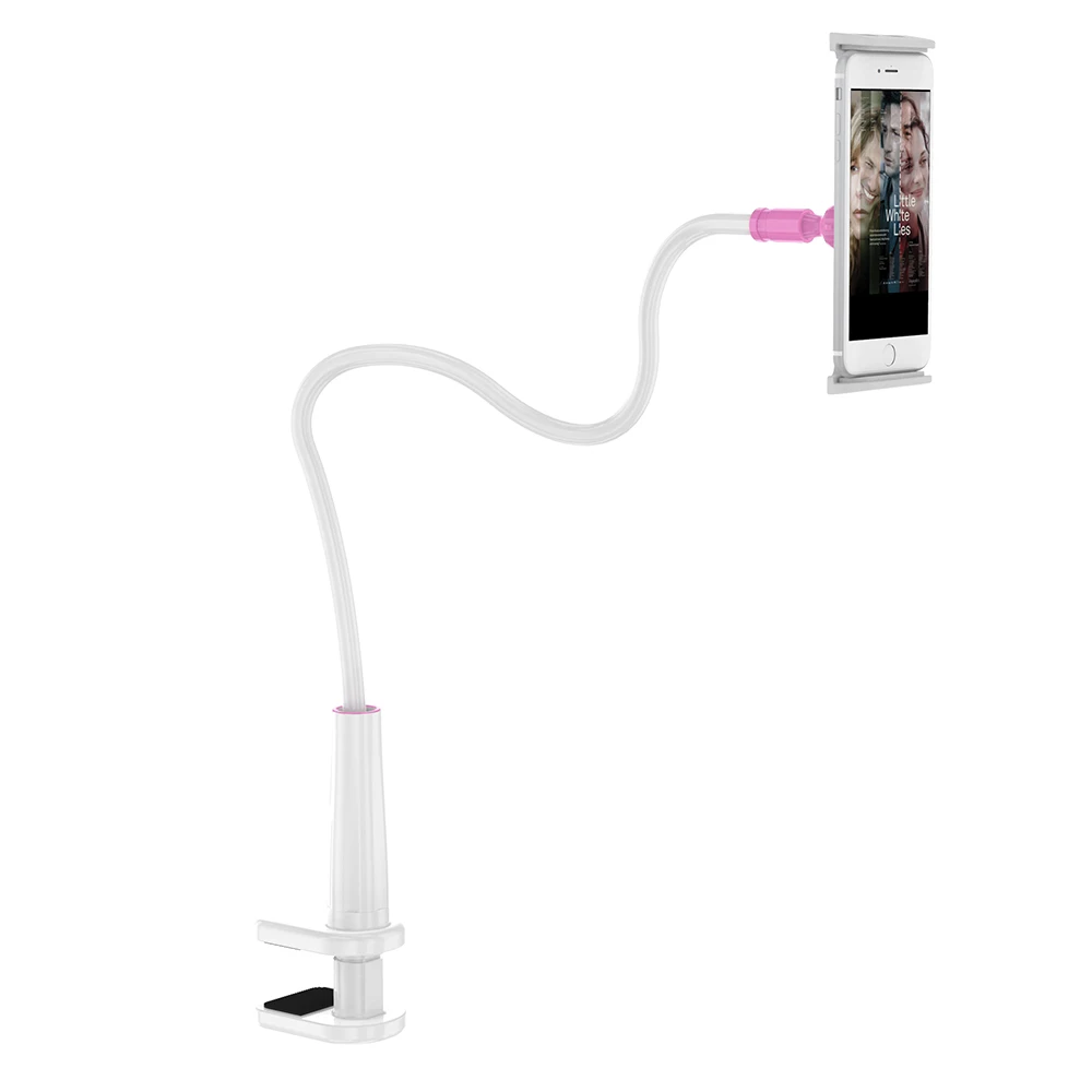 KISSCASE универсальный держатель телефона стенд для iPhone samsung huawei для iPad стол Tablet PC стоит Поддержка мобильного телефона держатель Прохладный держатель для телефона подставка для телефона планшета - Цвет: Pink