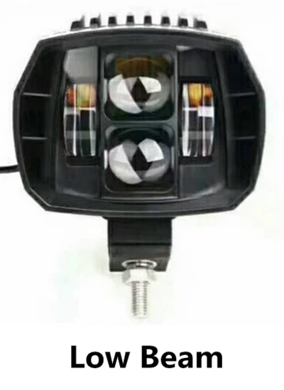 1pcs Low Beam 1 шт. 5 дюймов светодиодный Светодиодный светильник для работы с дальним и ближним светом для вождения внедорожника, лодки, автомобиля, трактора, грузовика 4x4, внедорожника, квадроцикла, мотоцикла, головной светильник - Цвет: 1pcs Low Beam