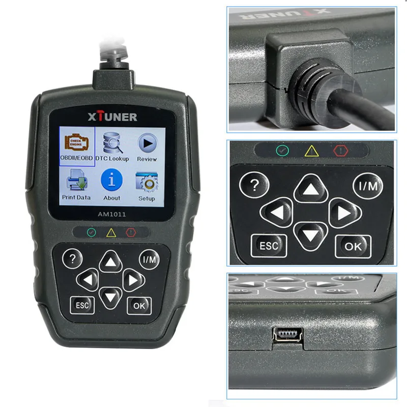 Xтюнер AM1011 OBDII/EOBD Plus считыватель кодов многоязычный | Автомобили и мотоциклы