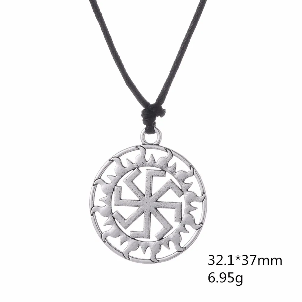 Рыболовный крючок славянская подвеска Коловрат ожерелье талисмана амулет