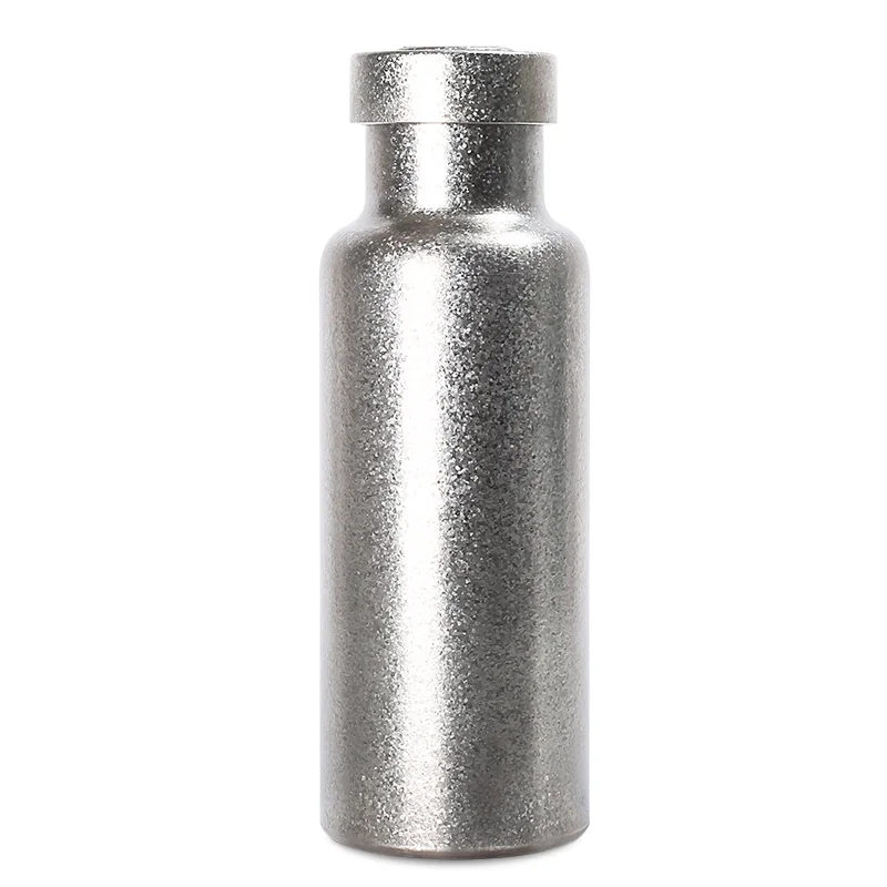 500ml Insulated Feijian креативный чистый титан Вакуумная чашка термос дизайн интеллектуальная награда роскошный подарок для любимого мы поддерживаем настройки - Цвет: 500ml Insulated