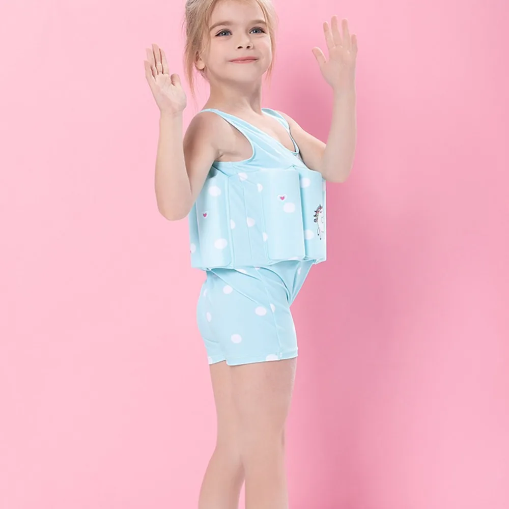 Girls Swimsuits Child Swimming Trunks Shorts Children's Swimwear Kids Buoyancy Swimsuit Baby Boys Girls Swim Vest