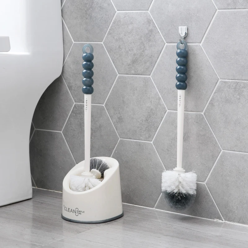 Portable Toilet Brush Cleaner Clean Bowl Handle Bathroom WC Cleaning Holders for Accessories | Дом и сад