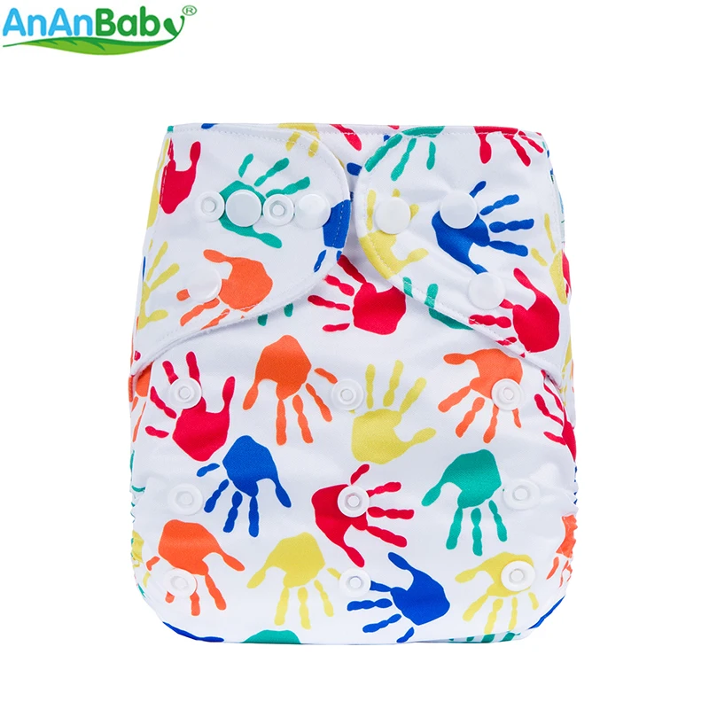 Новое поступление Детские Тканевые Подгузники AnAnBaby Многоразовые моющиеся
