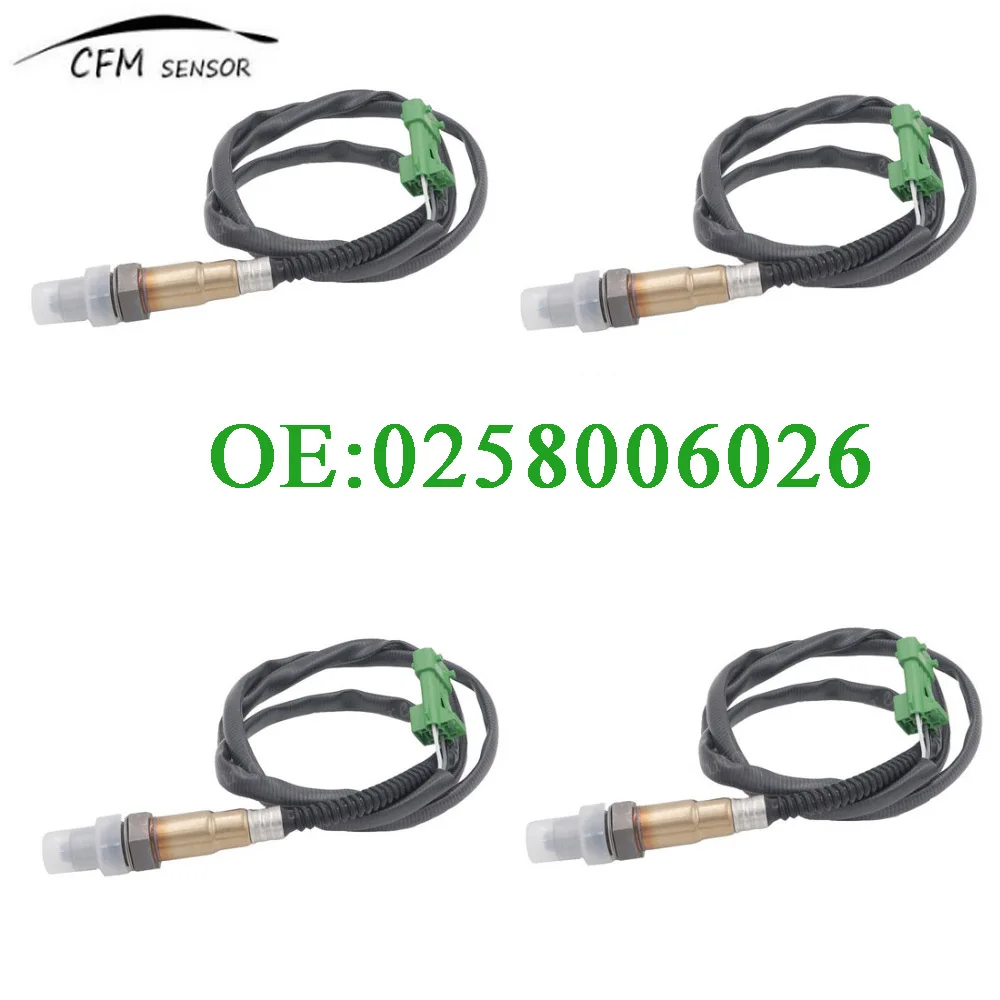 4 шт. 0258006026 новый бренд датчик кислорода для Peugeot Citroen Berlingo C4 Fiat Lancia 206 1 2.2L 1994 |sensor
