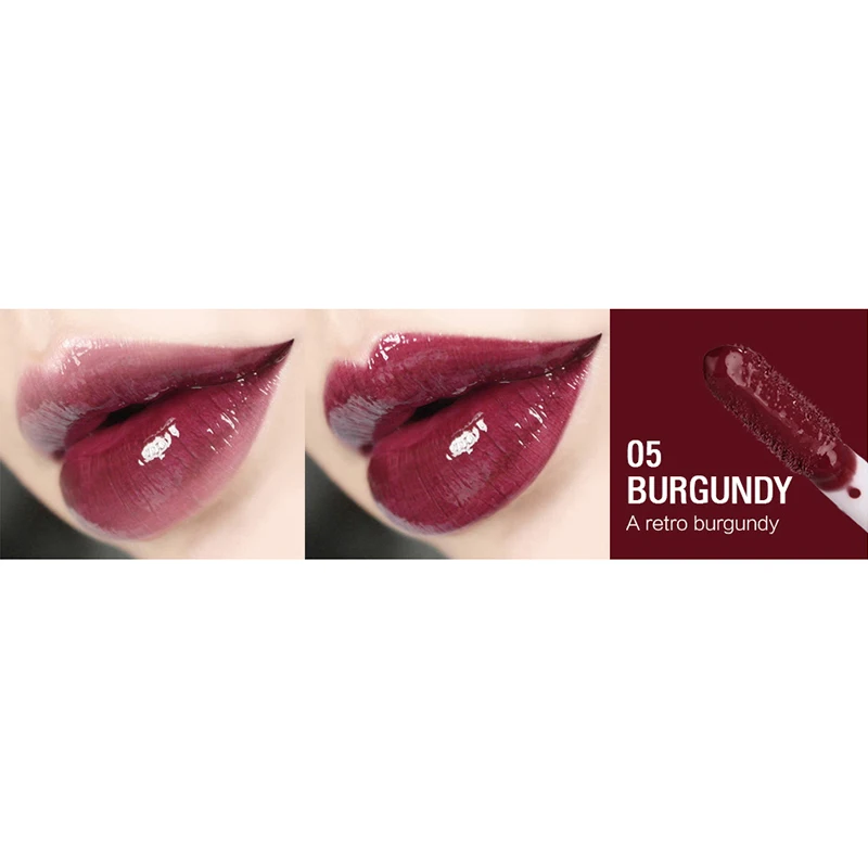 Styel 05 SACE LADY 9 видов цветов 3D зеркальная модная глазурь сексуальный женский пухленький блеск для губ косметический увлажняющий стойкий блеск для губ - Цвет: Styel 05