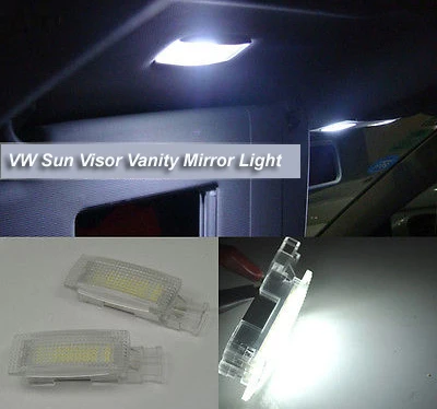 2 шт. ксеноновый Белый светодиодный зеркальный светильник для EOS /Jetta