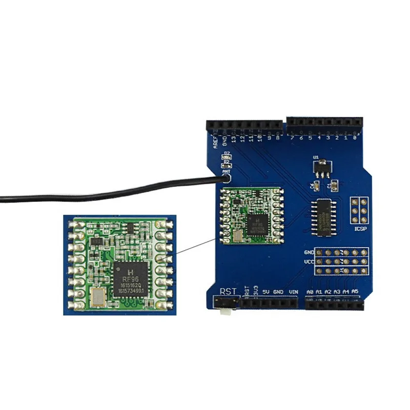 Elecrow Lora RFM95 щит 915 МГц для Arduino Leonardo UNO Mega2560 Duemil дальний приемопередатчик модуль DIY комплект