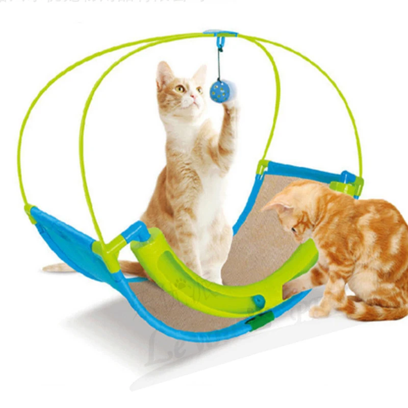 Dobola роскошные 2 в 1 игрушка кошка pet Упражнение Колыбели кровать диван с мячом