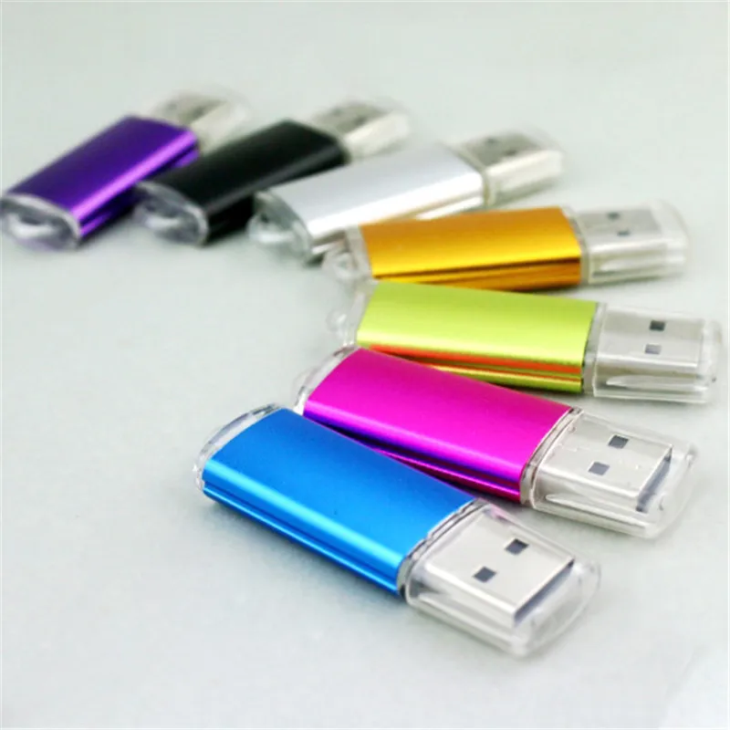 Красочный! Флеш накопитель USB 128 в металлическом корпусе 64/256/512/2 0/1 Гб|USB