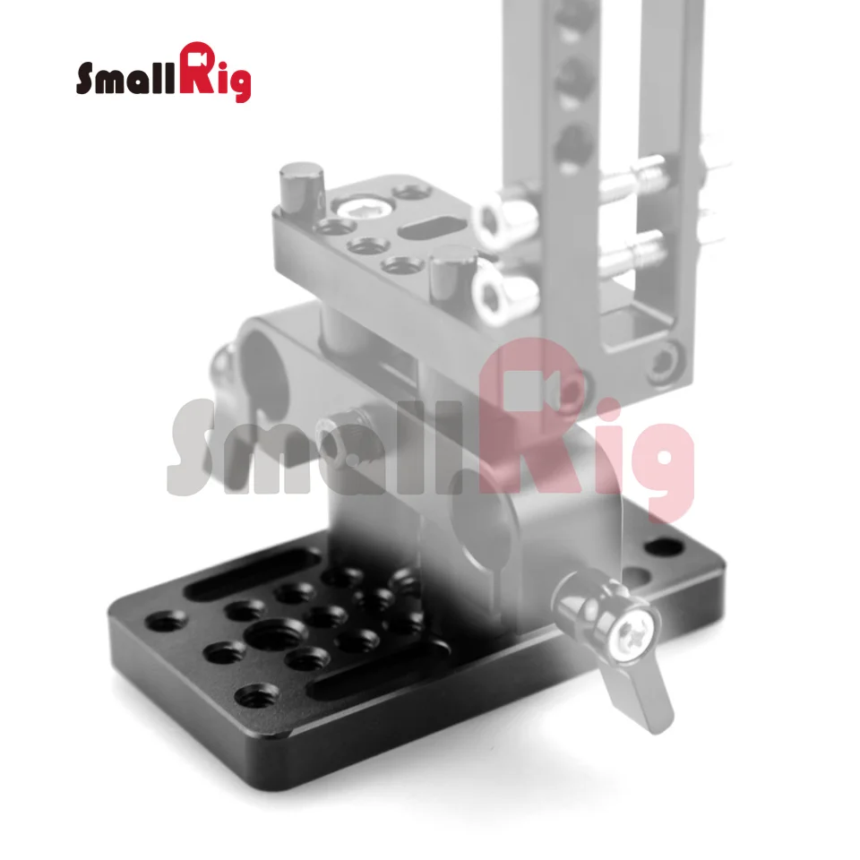 SmallRig видео переключение Сырная пластина камера легкая пластина для железных блоков, ласточкиных хвостов и коротких стержней для DSLR камеры клетка Rig 1598