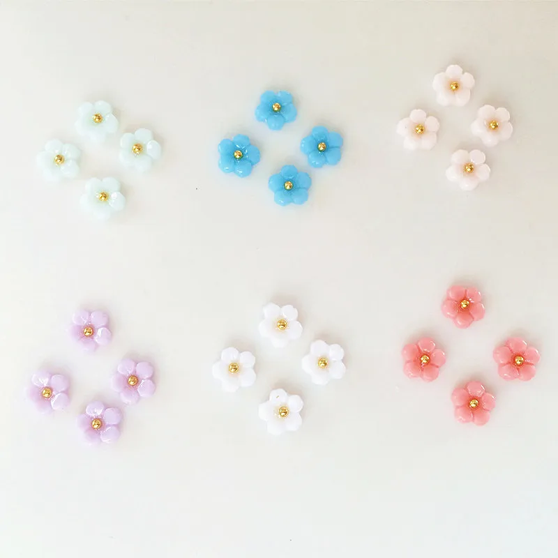 Декоративные подвески для ногтей 10 цветов|nail charms|alloy nail artalloy |