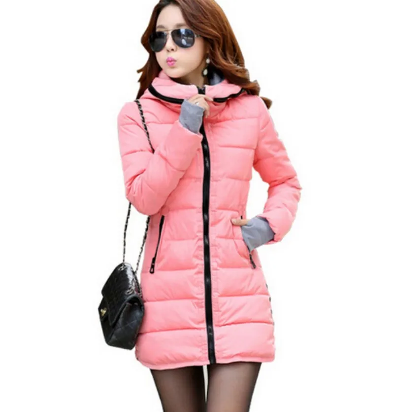 Женская зимняя теплая куртка осенняя одежда 2017 высококачественные парки зимние
