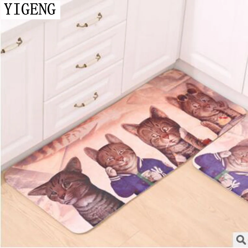 Кошачий пенопластовый ковер с коралловым бархатом модный для гостиной ванной