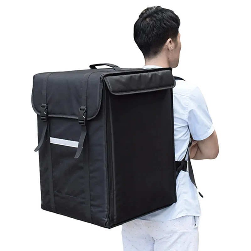 69 L large cake takeaway box freezer backpack fast food pizza delivery incubator ice bag meal package car travel suitcase bags