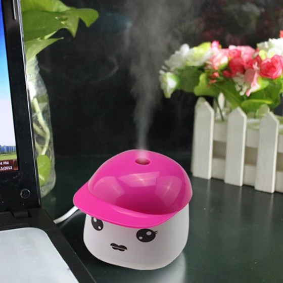 Портативный умный Usb увлажнитель мини цветное масло диффузор холодный туман