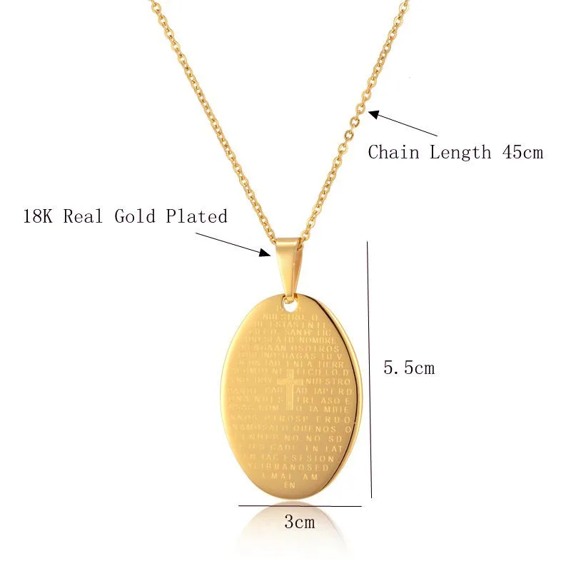 Религиозное распятие подвеска ожерелье для женщин золото крест ожерелья и