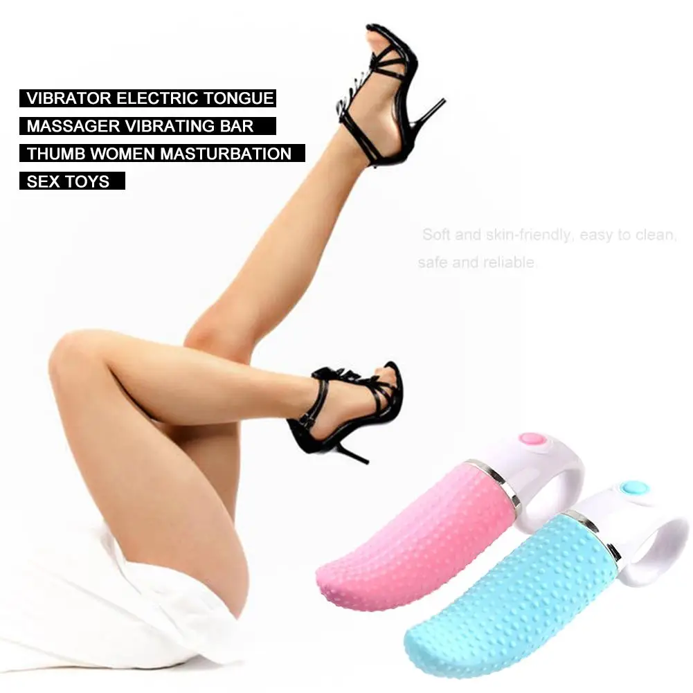 13 см силиконовый вибрирующий стержень с переменной частотой Электрический язык