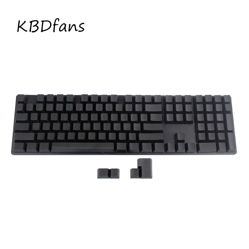 NPKC пустой Печатный 108 клавиш смешанный цвет OEM профиль толстые pbt колпачки для wried