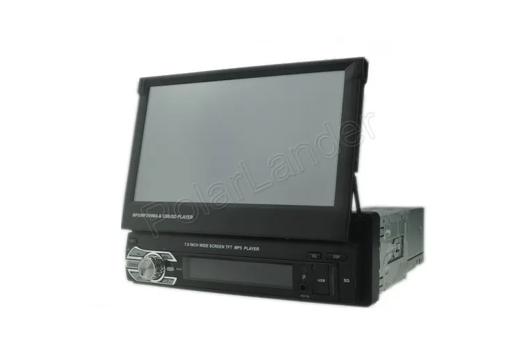 7 ''дюймовый TFT большой экран автомобильный радиоприемник 1 Din USB SD автомобильный MP4 видео плеер 720P стерео автомобильный аудио MP5 Сенсорный экран зеркальное соединение