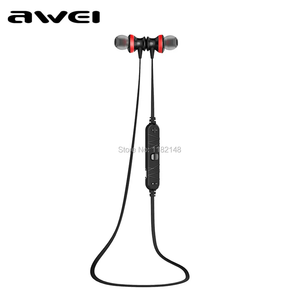 Оригинальный AWEI в наушники A980BL для спорта Bluetooth соединение поддержка голосовых 4
