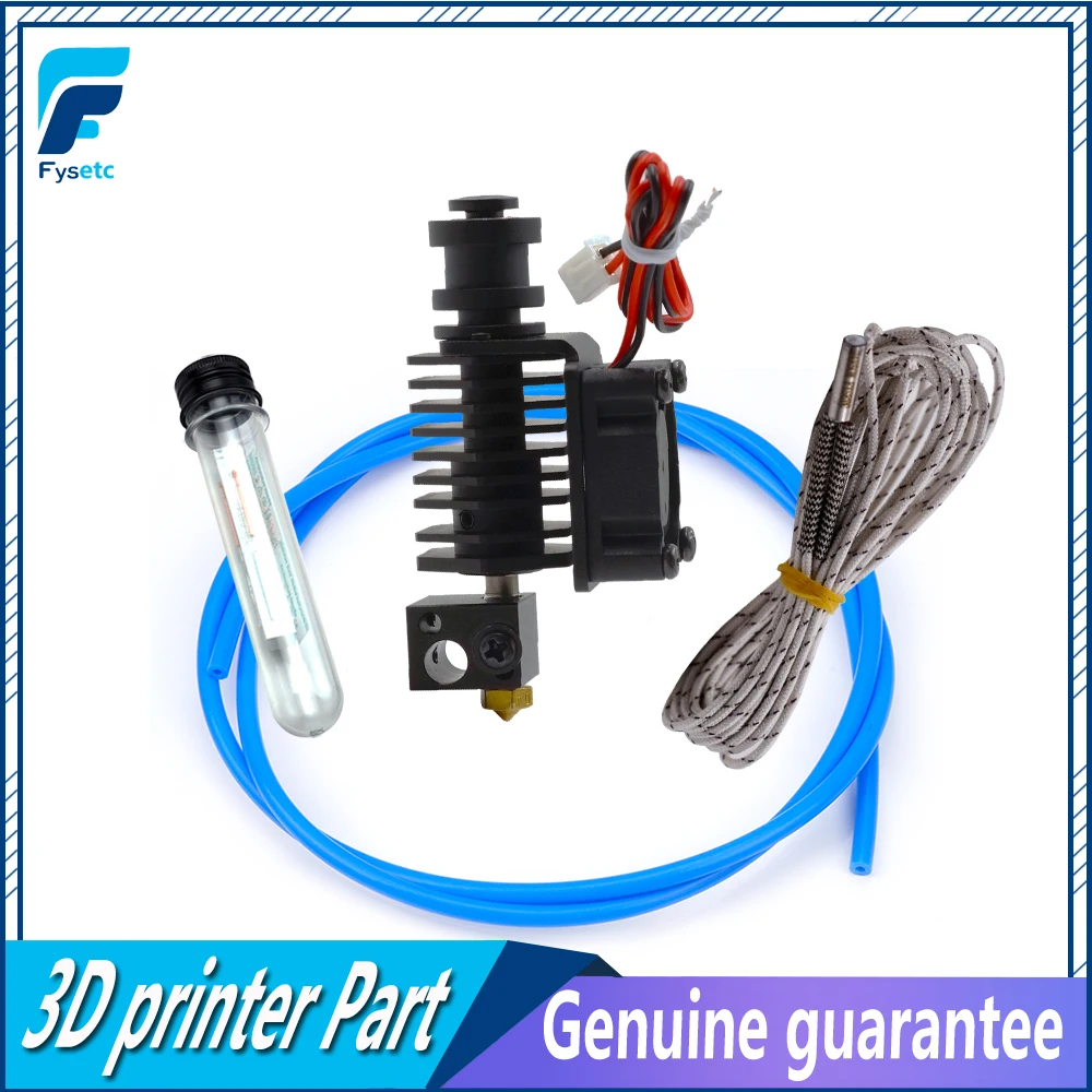 3D принтеры Запчасти 3d V6 шестиугольник Hotend комплект 12 v/24 v 0 4 мм/1 75 мм прямо через