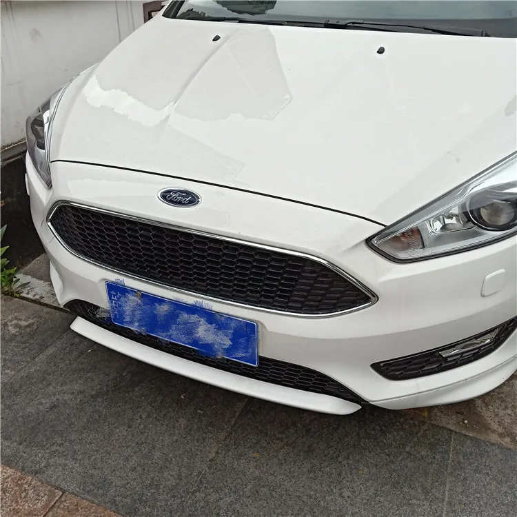 Для Ford Focus Хэтчбек передние гоночные грили подходят передний бампер решетка верхняя черная Авто Комплект запчастей для корпуса