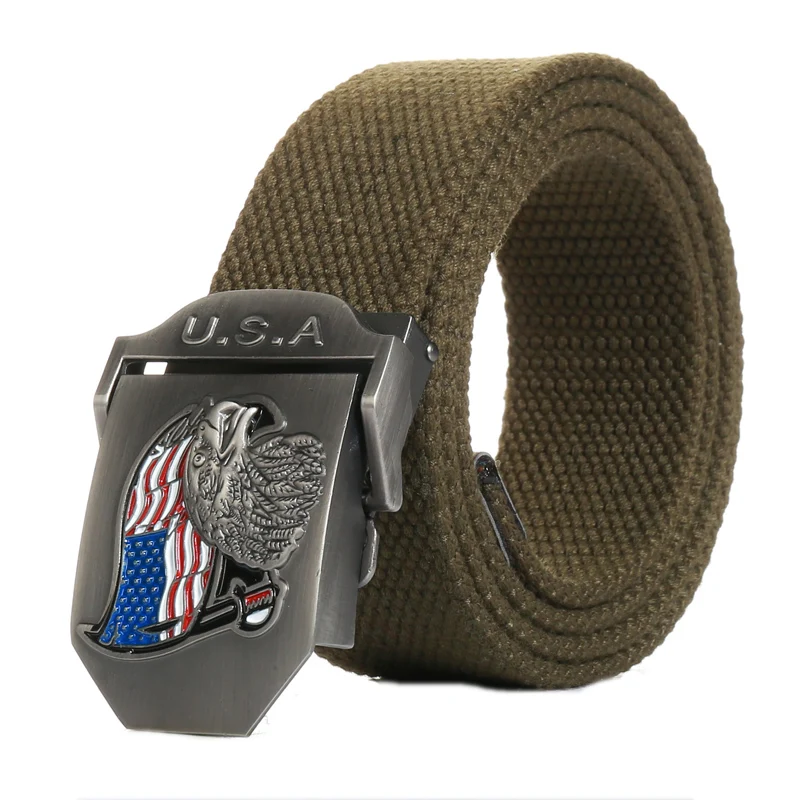 Мужские тактические Ремни Горячая Распродажа брезентовый мужской ремень