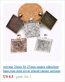 Onwear 20 шт микс шаблон фото для квадратного стеклянного кабошона 20 мм 25 мм diy плоская задняя сторона ручной работы ювелирных изделий для подвески