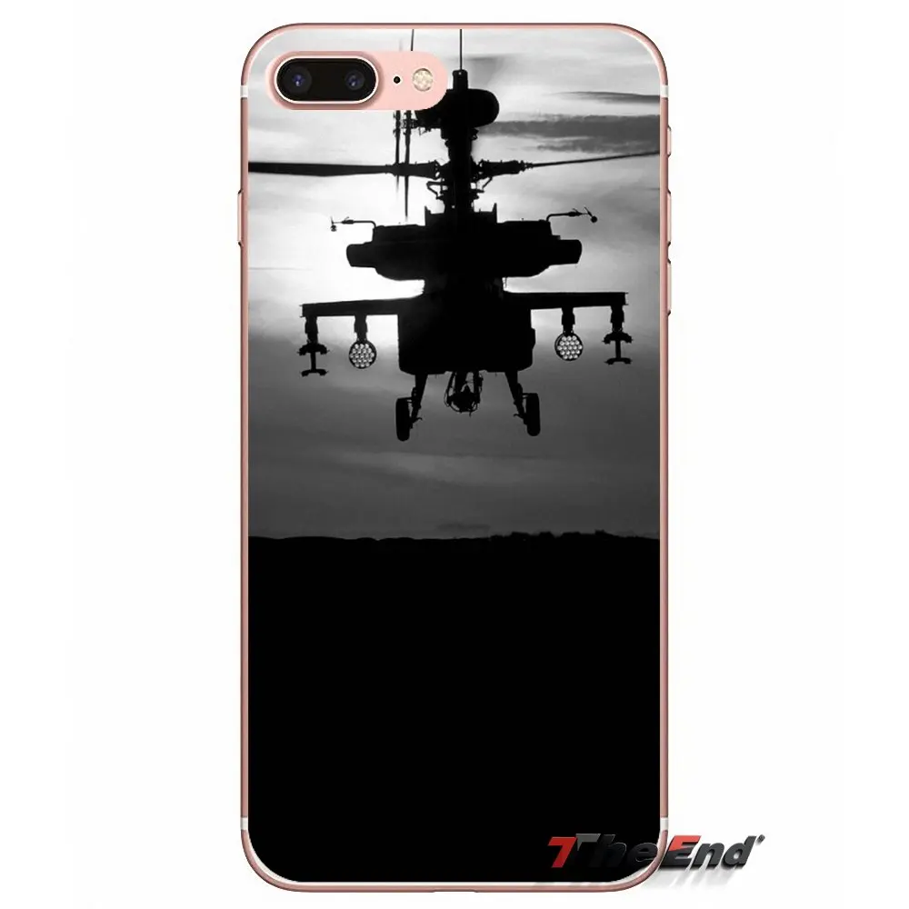 Чехол для вертолета US Apache attack Tiger Sony Xperia Z Z1 Z2 Z3 Z5 compact M2 M4 M5 E3 T3 XA Aqua LG G4 G5 G3 G2 Mini |
