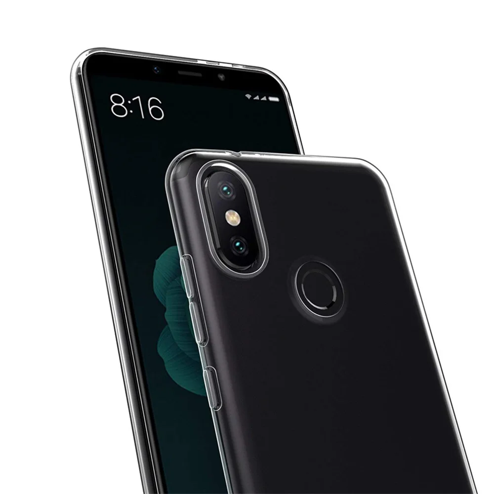 Case For Xiaomi Mi 8 SE A1 A2 5S 5C 5X 6 6X Note 3 Mix 2 2S Redmi S2 6A 5 5A 4 4X Plus Lite Clear TPU Phone Cover |