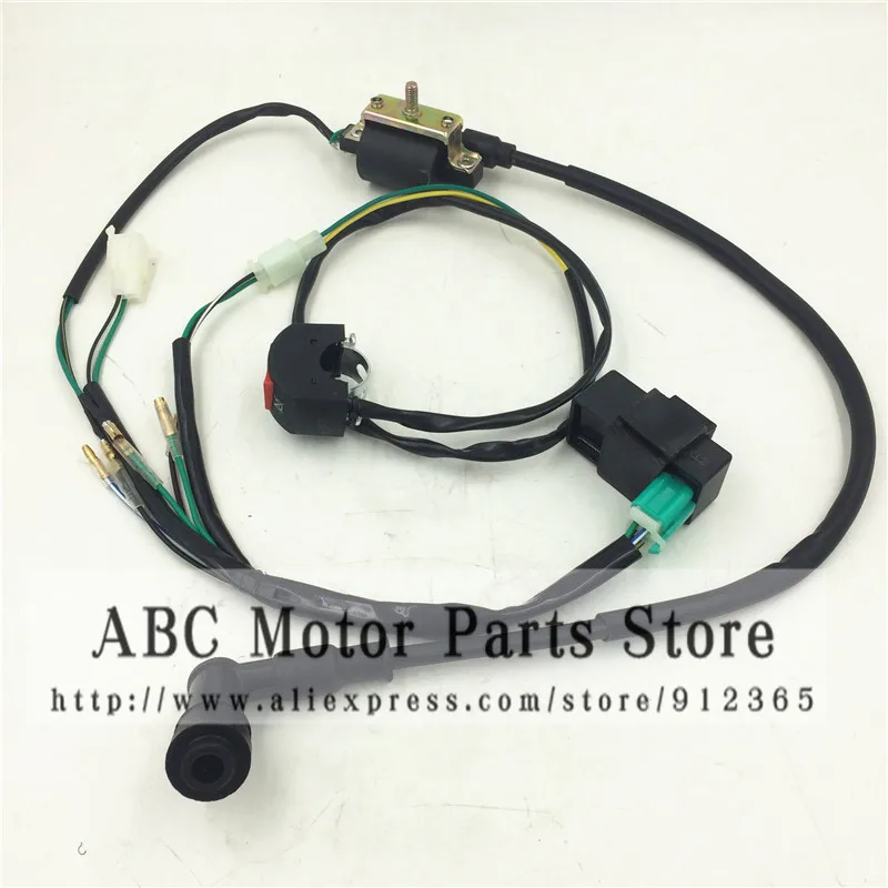 Новый Жгут проводов 5 PIN CDI велосипед ямы 90CC 110CC 125CC электрика|electric electric|electric pit