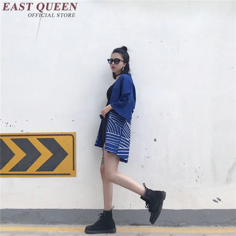 Японское кимоно рубашка кардиган пляжная мода традиционное японское юката для